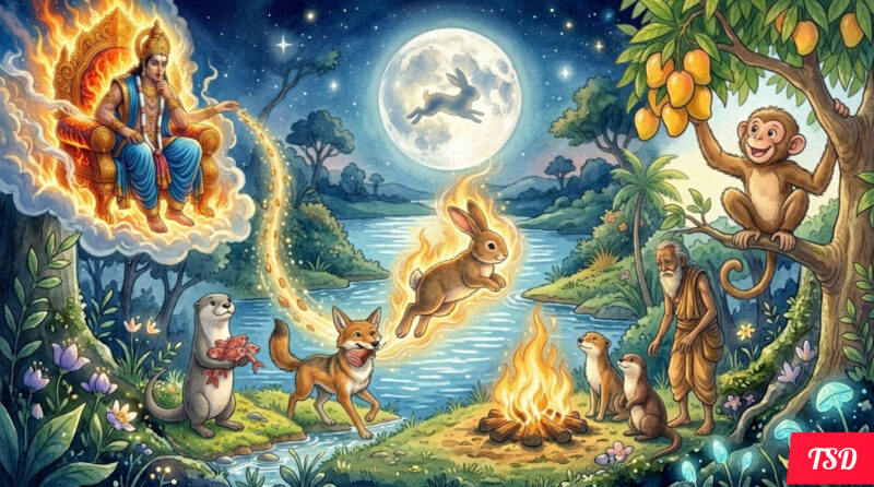rabbit on the moon story