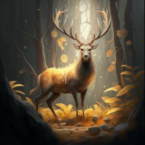 Golden Holy Deer | RuruBed time Stories | English stories l tell me a story daddy
