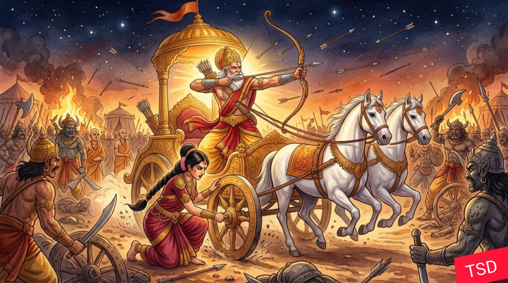 राम को 14 साल का वनवास — कैकेयी ने युद्ध में दशरथ का रथ थामकर बचाई थी जान