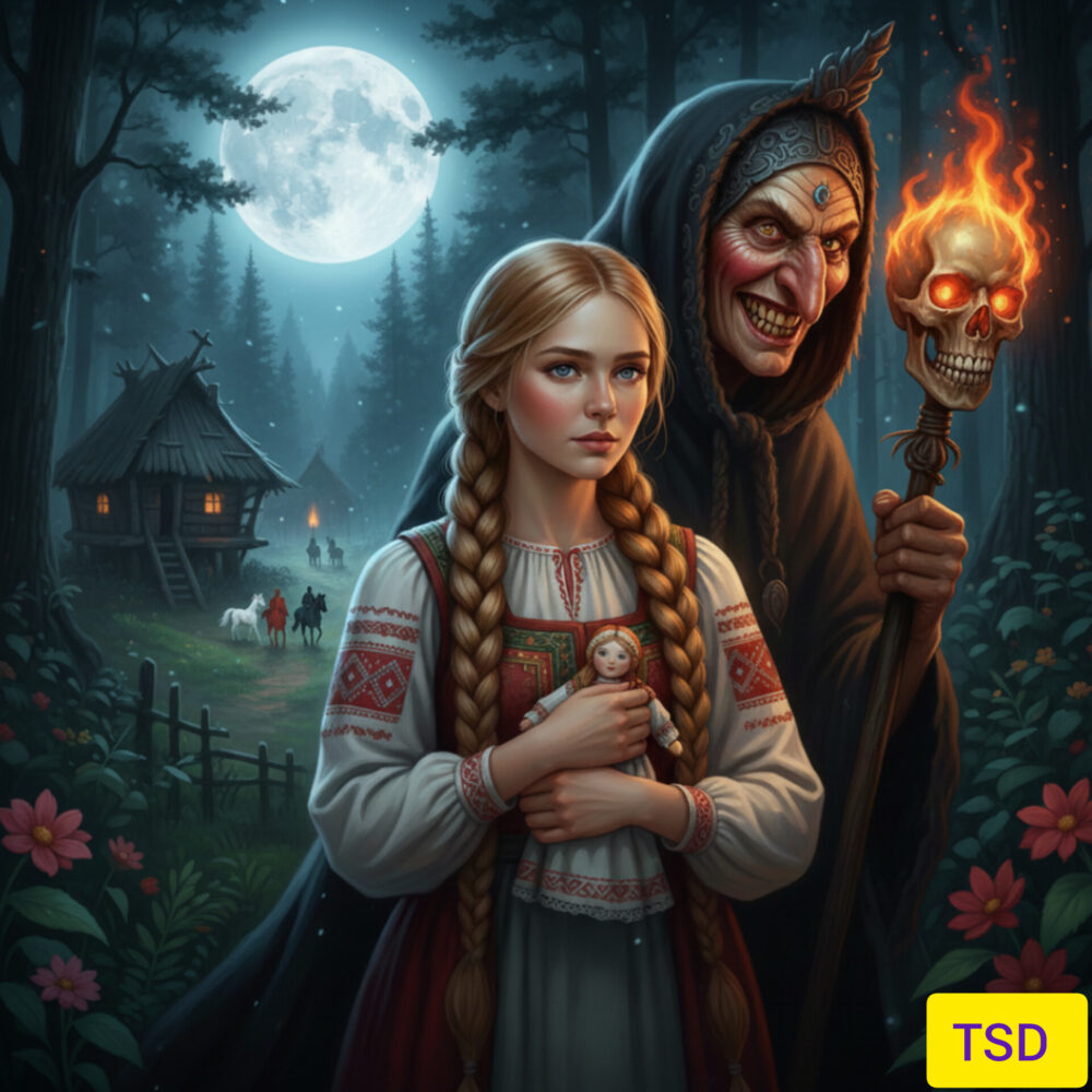 Vasilisa the Beautiful and Baba Yaga