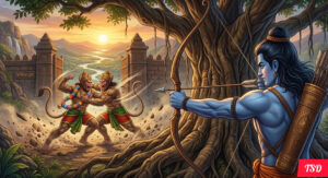 रामायण कथा: बाली-सुग्रीव युद्ध और सुग्रीव का राज्याभिषेक