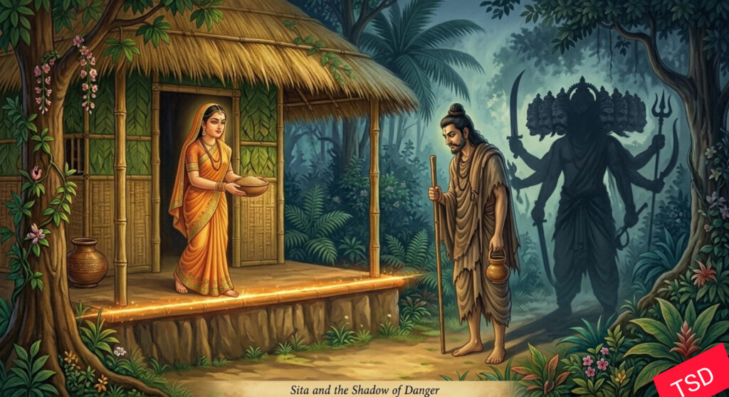 रावण ब्राह्मण वेश में सीता हरण करने आया रामायण कहानी