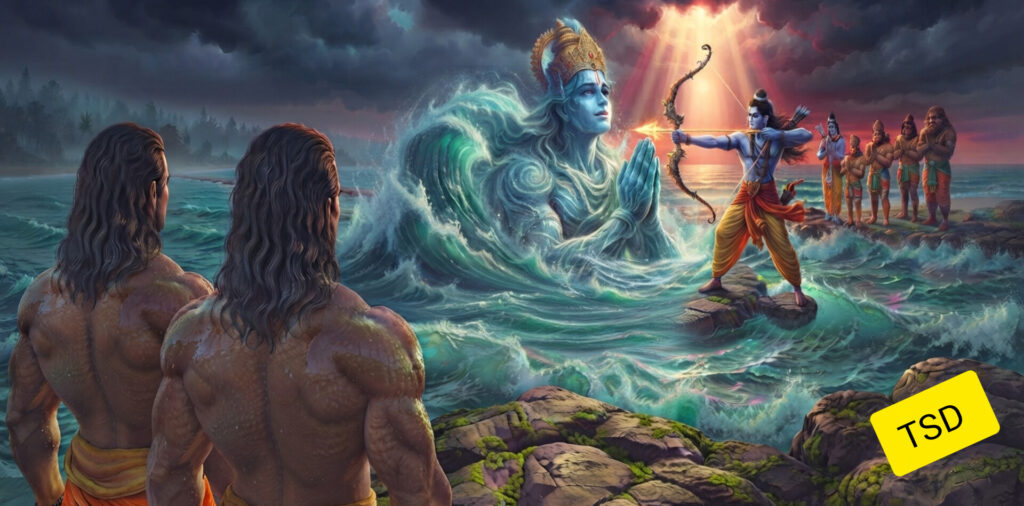 Ram ko samudra par krodh kyon aaya tha aur samudra dev prakat hue