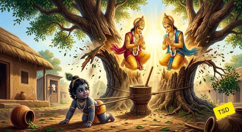 यमलार्जुन उद्धार नलकूबर मणिग्रीव मुक्ति