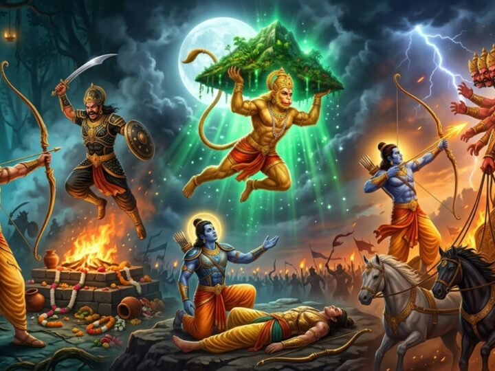 युद्ध कांड रामायण की कहानी: श्रीराम, लक्ष्मण, हनुमान और रावण का लंका युद्ध